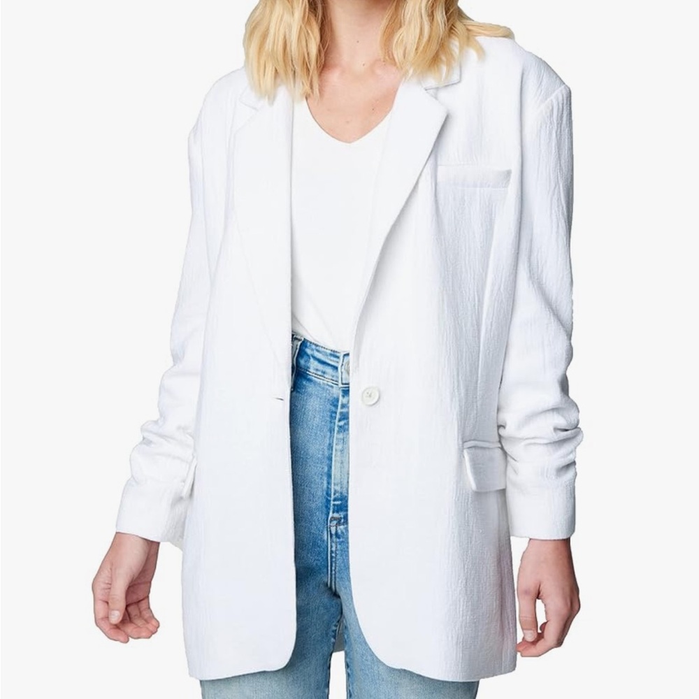 NWT BLANKNYC Luxury Oversized White Blazer - Size L